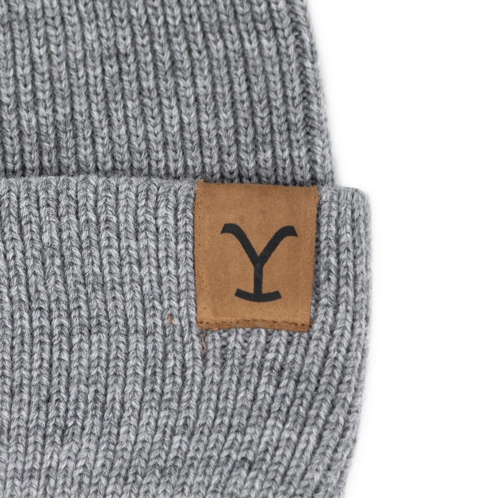 Yellowstone Y Logo Unisex Knit Beanie