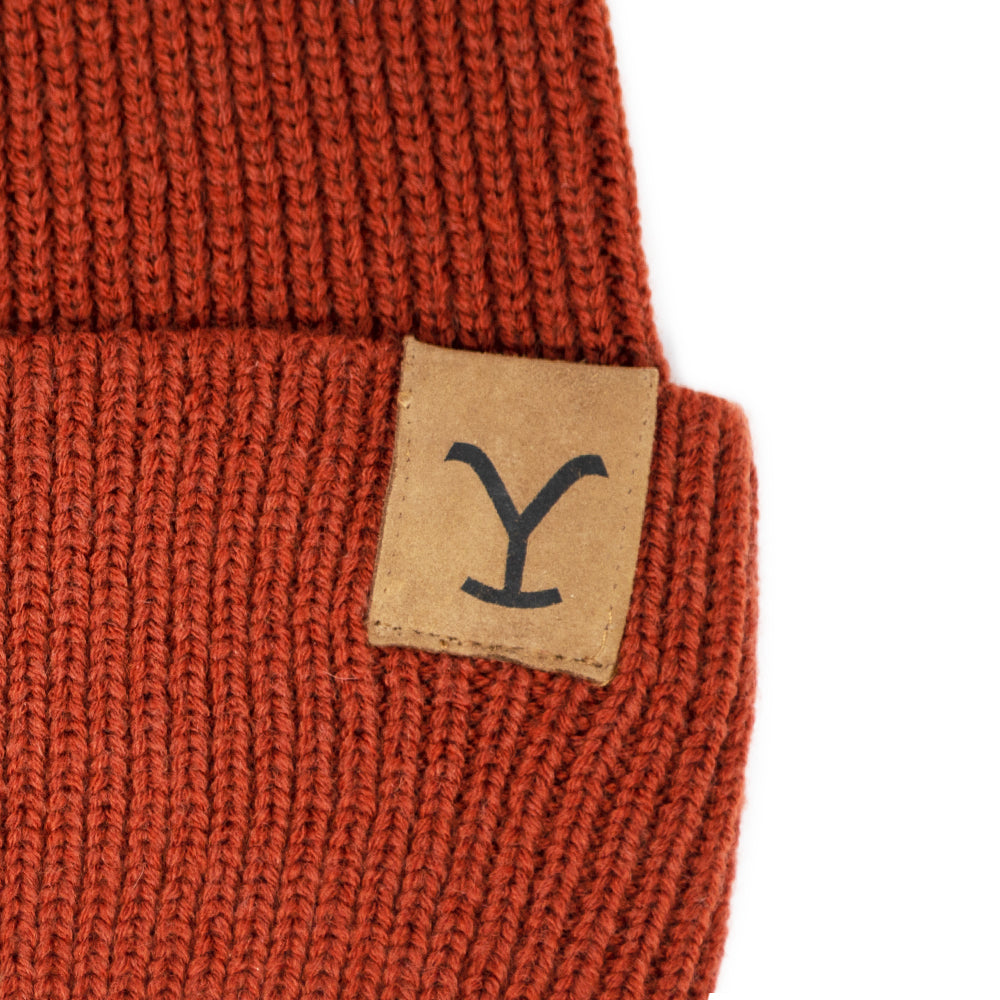 Yellowstone Y Logo Unisex Knit Beanie