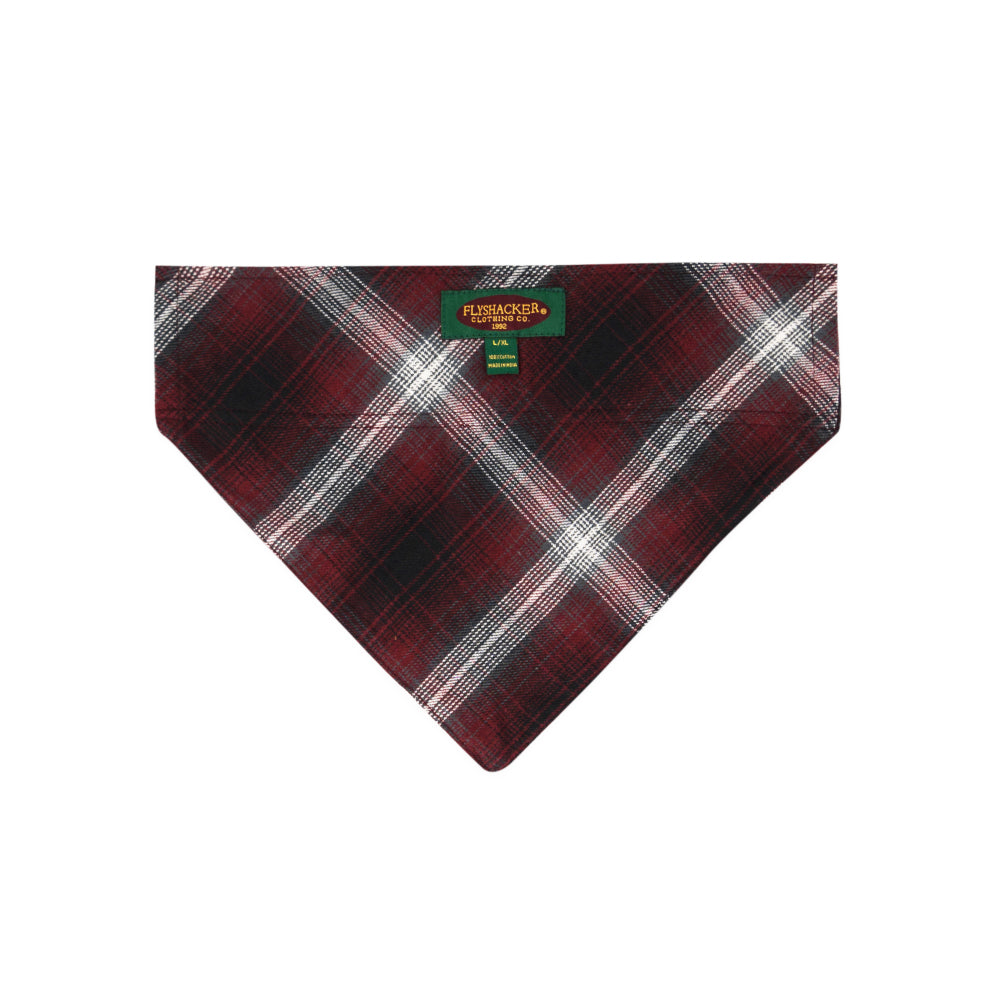 Yellowstone Y Logo Plaid Doggie Flandana