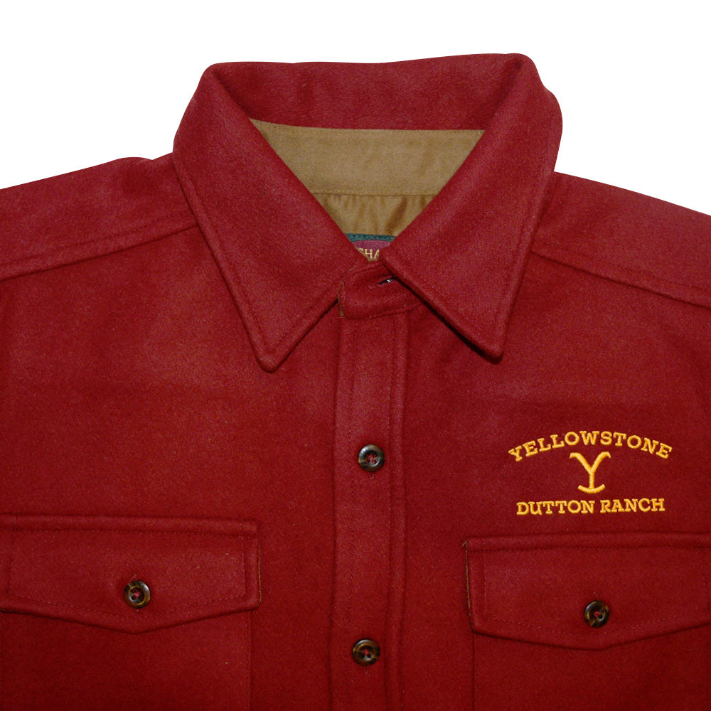 wool button up