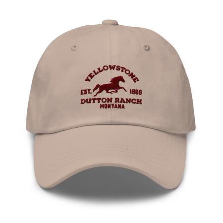 Yellowstone Dutton Ranch Montana Classic Dad Hat