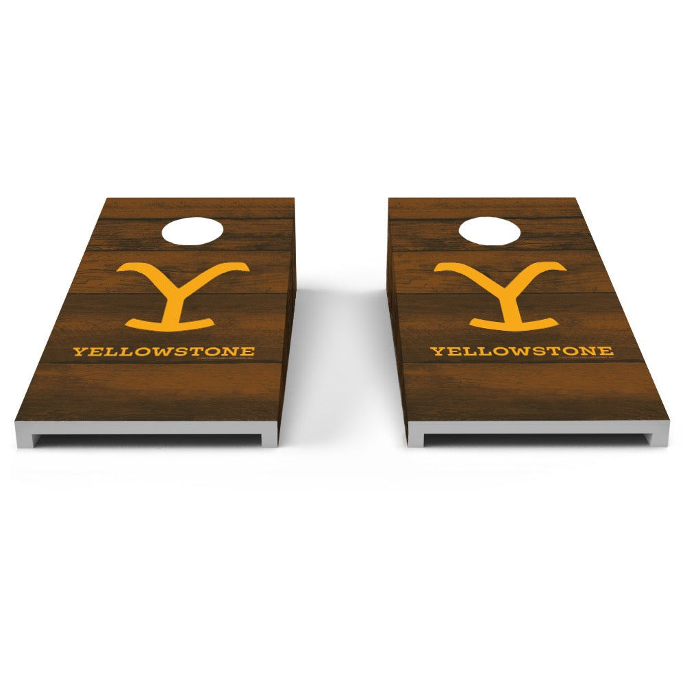 Yellowstone Logo Desktop Cornhole