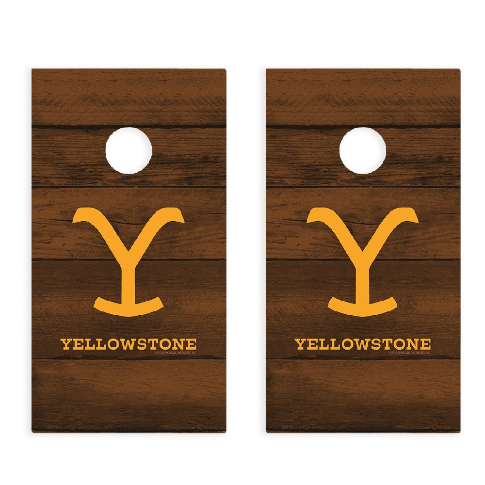 Yellowstone Logo Desktop Cornhole