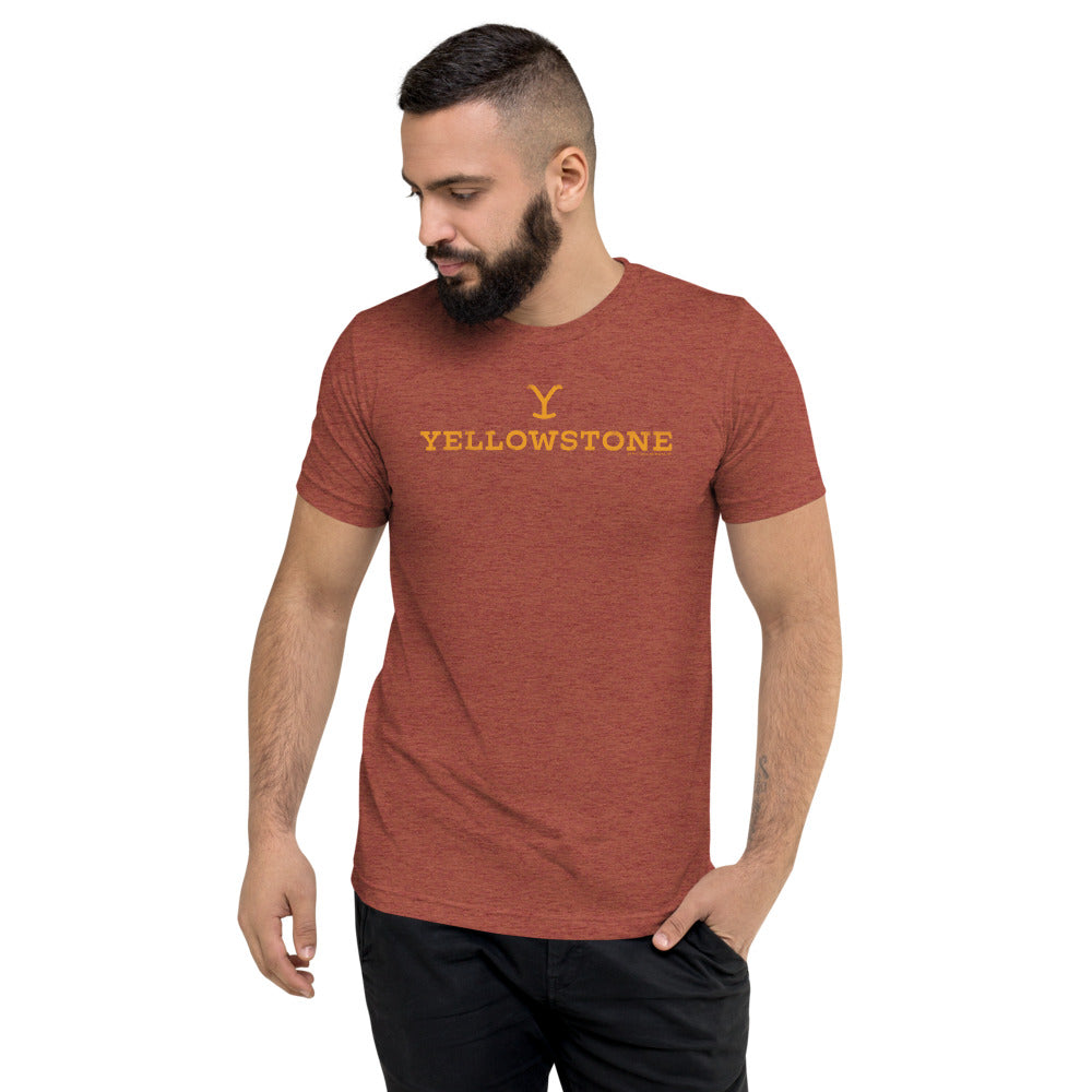 Yellowstone Y Logo Adult Tri-Blend T-Shirt