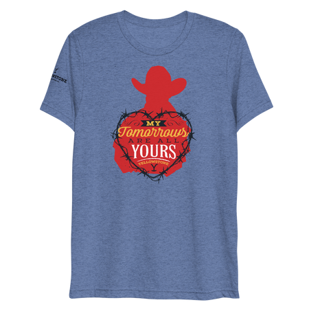 Yellowstone My Tomorrows Are All Yours Cowboy Unisex Tri-Blend T-Shirt