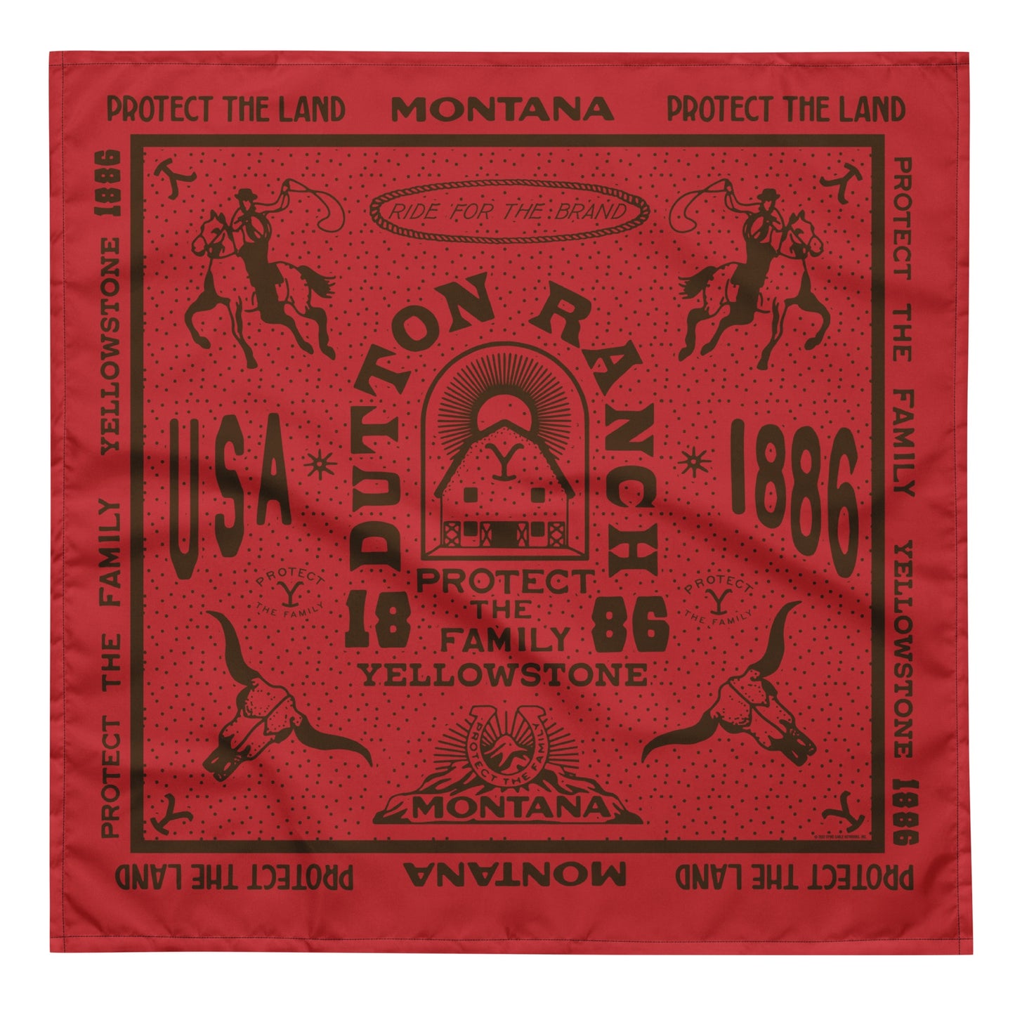 Yellowstone Protect The Family Bandana