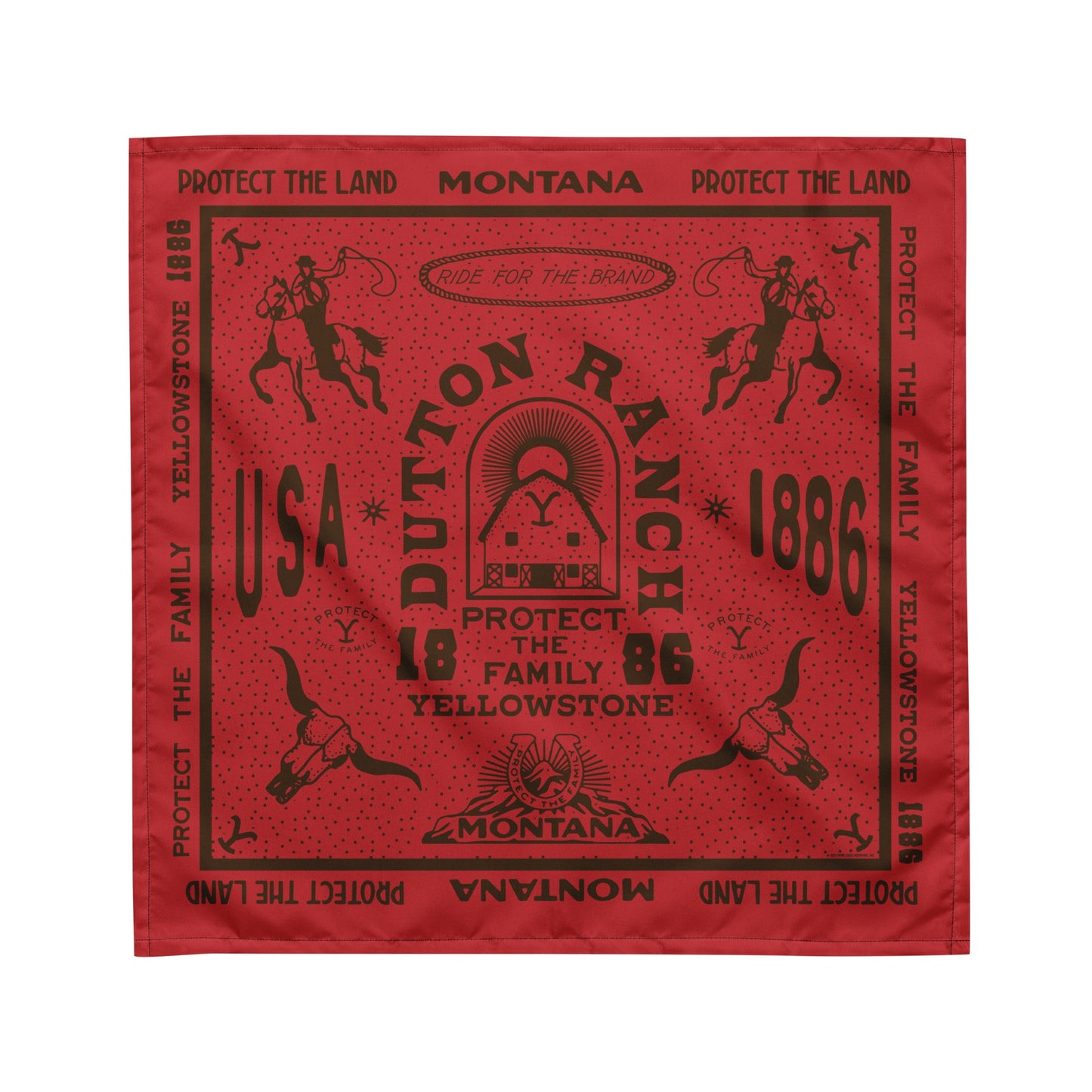 Yellowstone Protect The Family Bandana