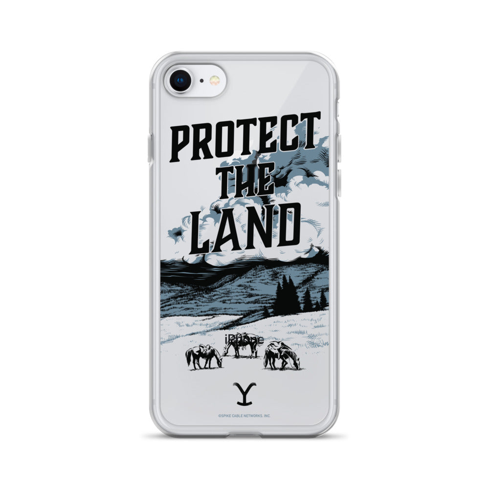 Yellowstone Protect the Land iPhone Case