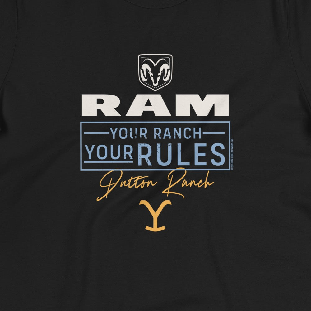 Yellowstone x Ram Your Ranch Your Rules Women's T-Shirt