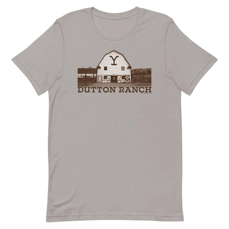 Yellowstone Dutton Ranch Barn Adult Short Sleeve T-Shirt