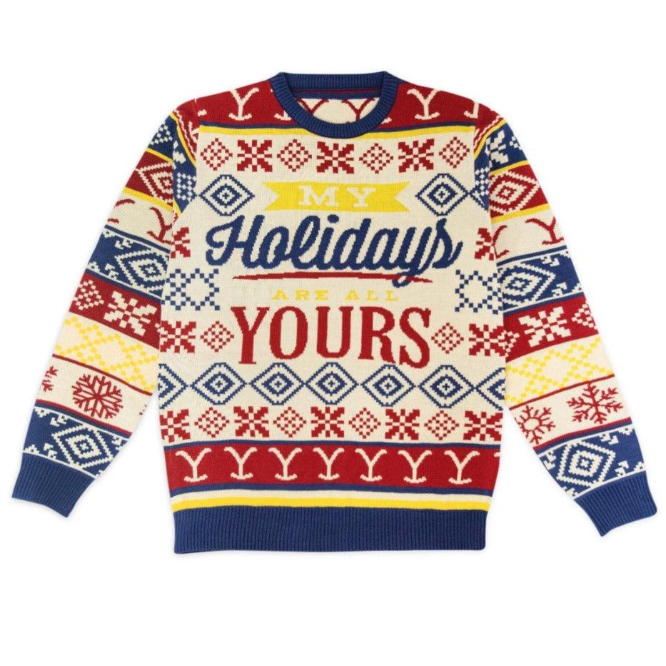 Yellowstone My Holidays Are All Yours Holiday Sweater | Yellowstone Shop