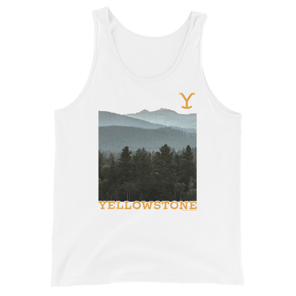 Yellowstone Scenery Unisex Tank Top