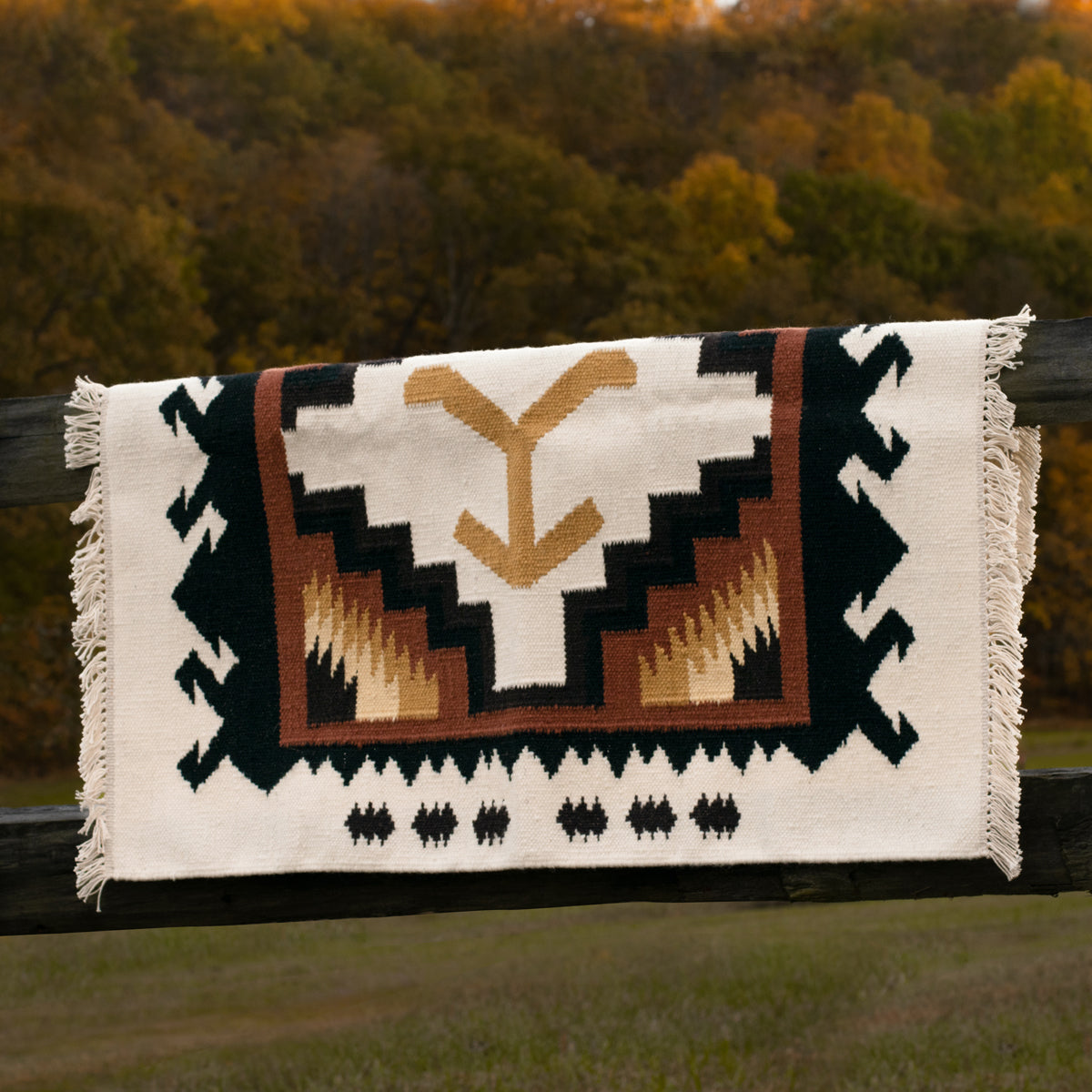 Yellowstone Woven Saddle Blanket