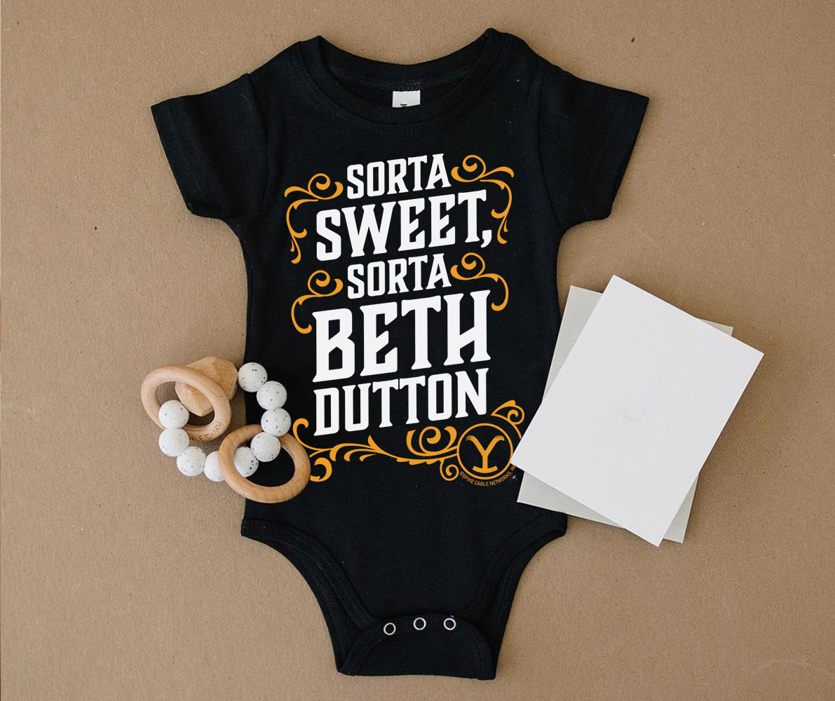 Yellowstone Sorta Beth Baby Bodysuit