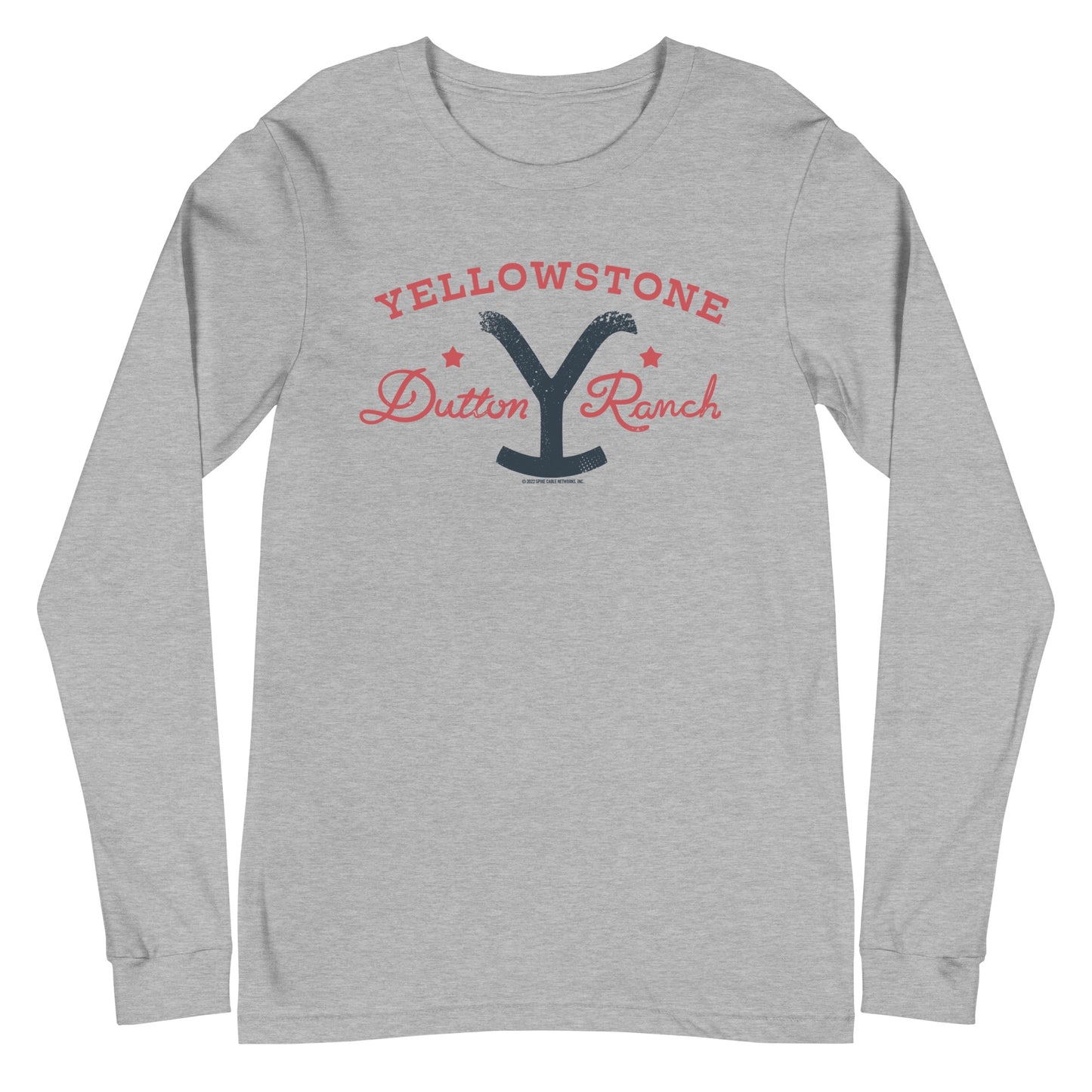 Yellowstone Dutton Ranch Star Adult Long Sleeve T-Shirt