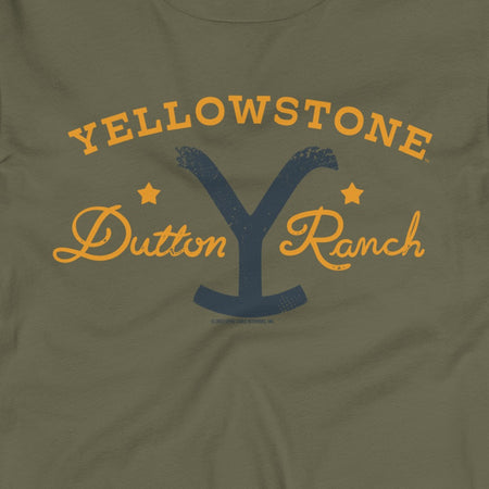 Yellowstone Dutton Ranch Star Adult Long Sleeve T-Shirt