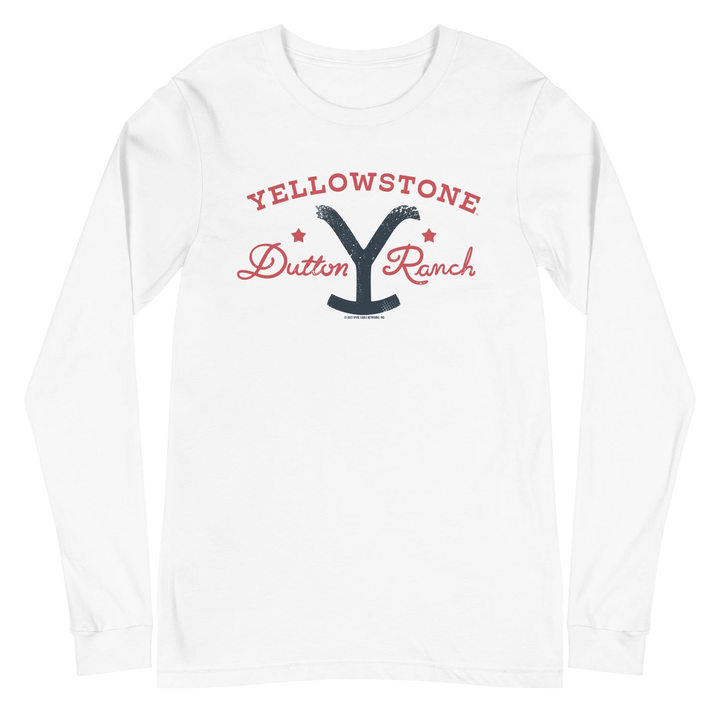 Yellowstone Dutton Ranch Star Adult Long Sleeve T-Shirt