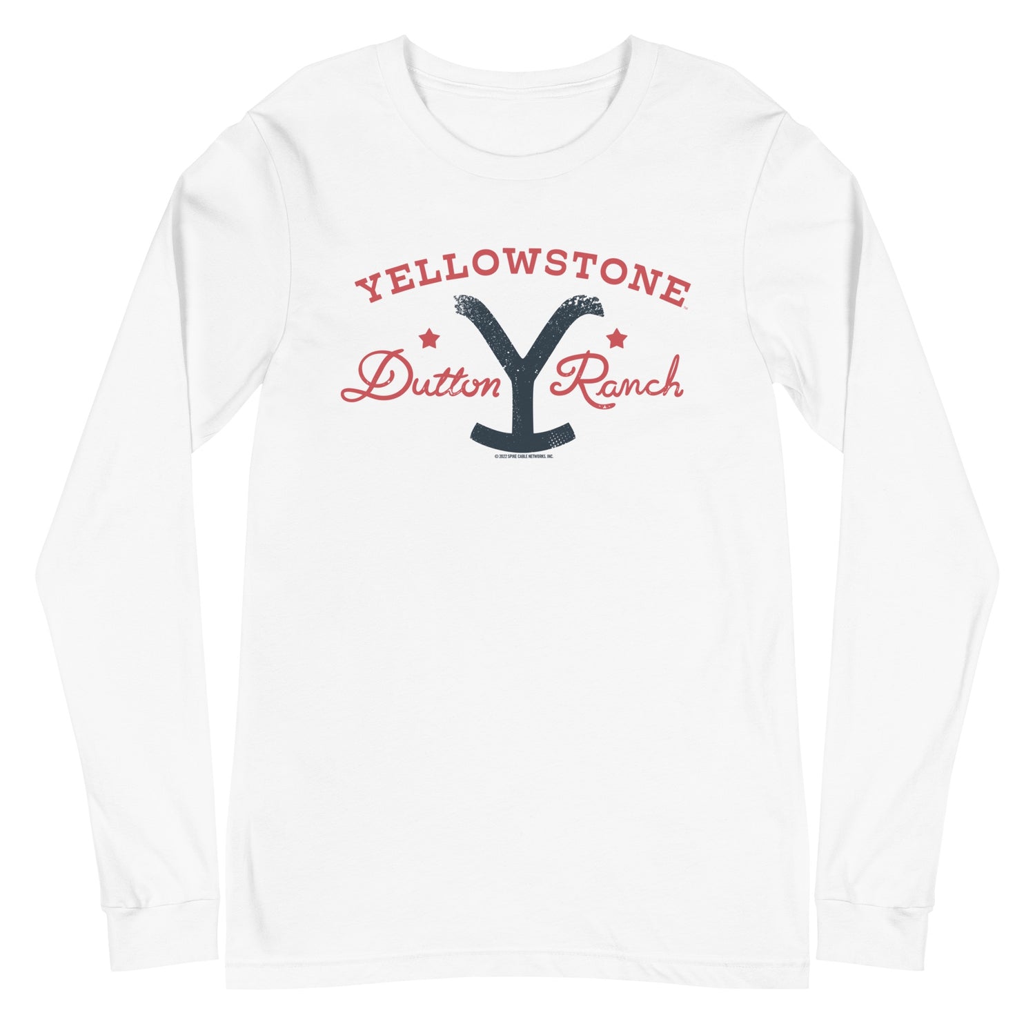 Yellowstone Dutton Ranch Star Adult Long Sleeve T-Shirt