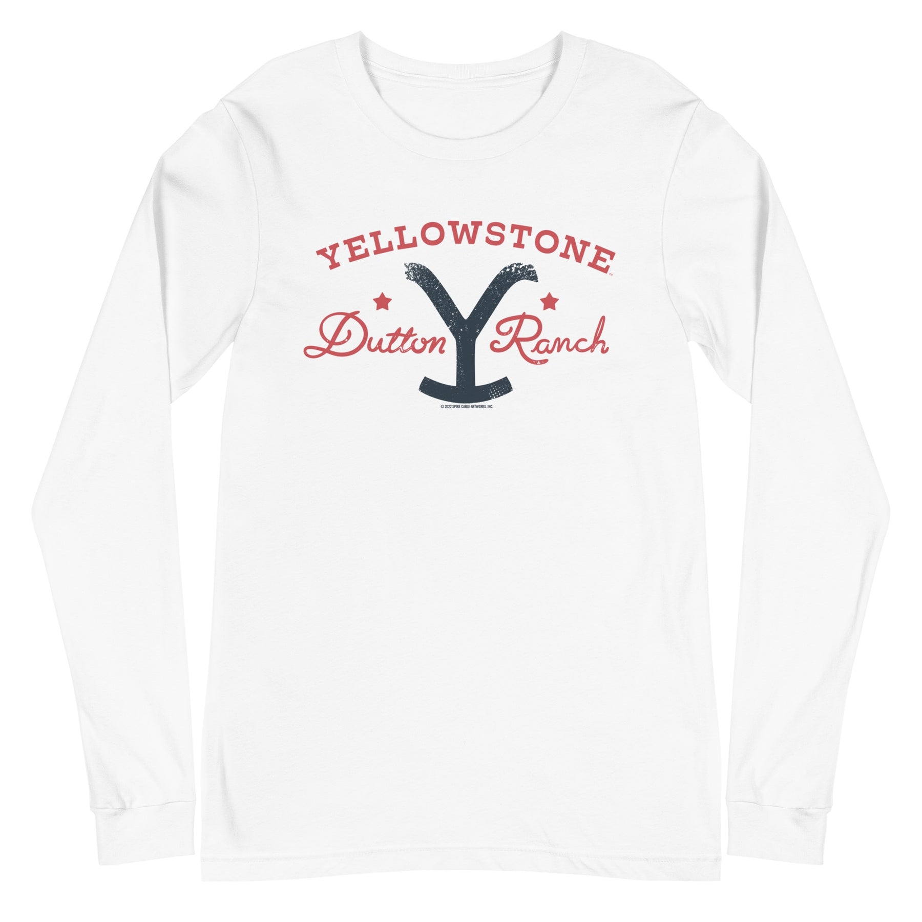 Yellowstone Dutton Ranch Star Adult Long Sleeve T-Shirt | Yellowstone Shop