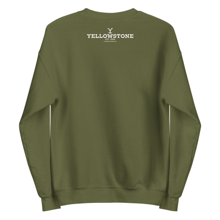 Yellowstone Take 'Em To The Train Station Fleece Crewneck Sweatshirt