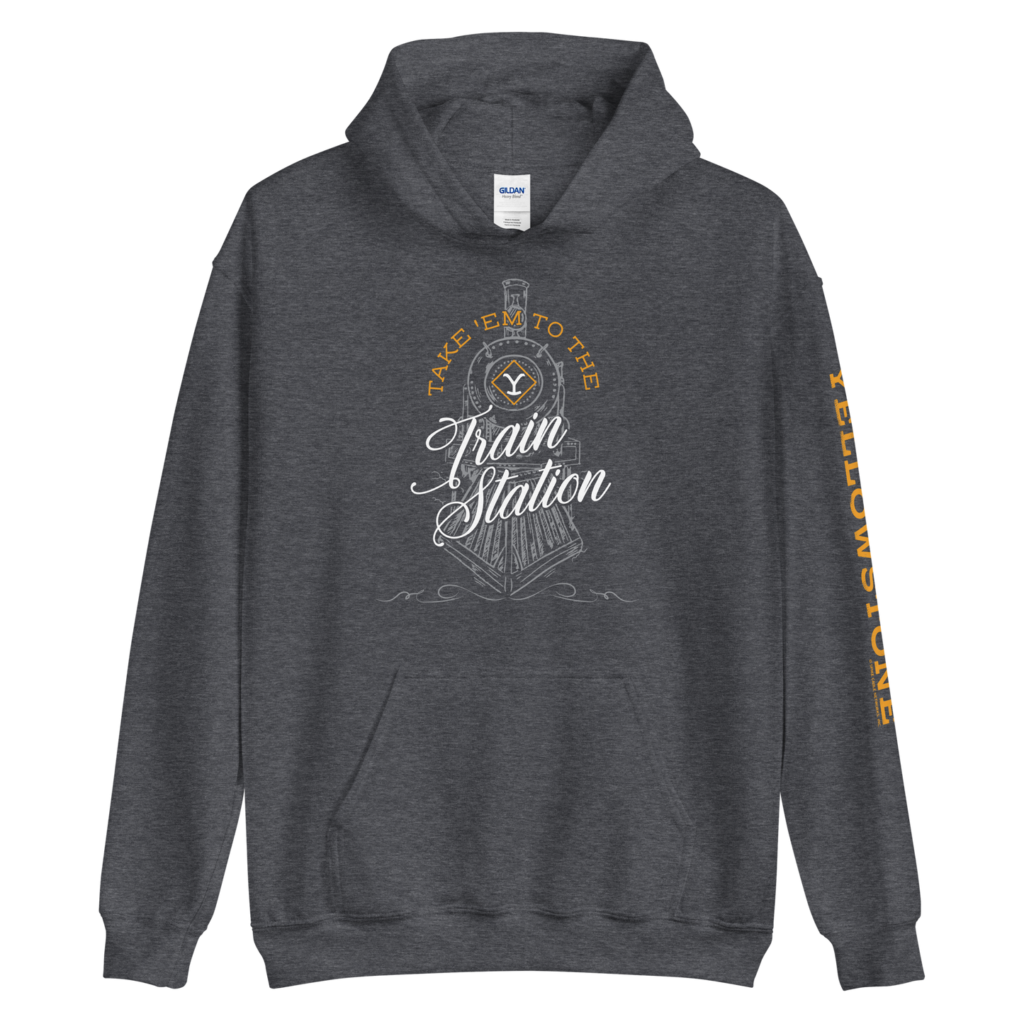 Yellowstone Take 'Em To The Train Station Hooded Sweatshirt