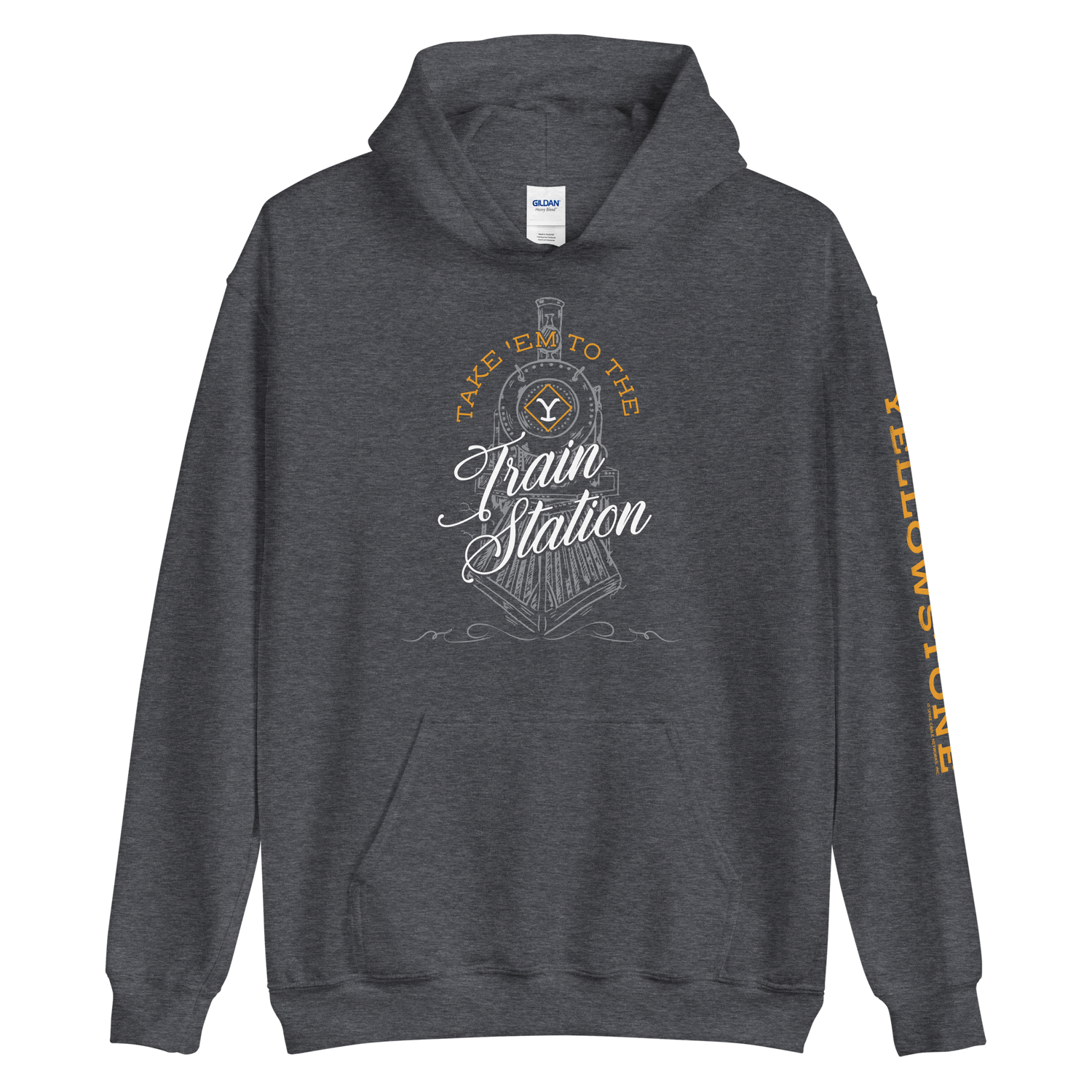 Yellowstone Take 'Em To The Train Station Hooded Sweatshirt