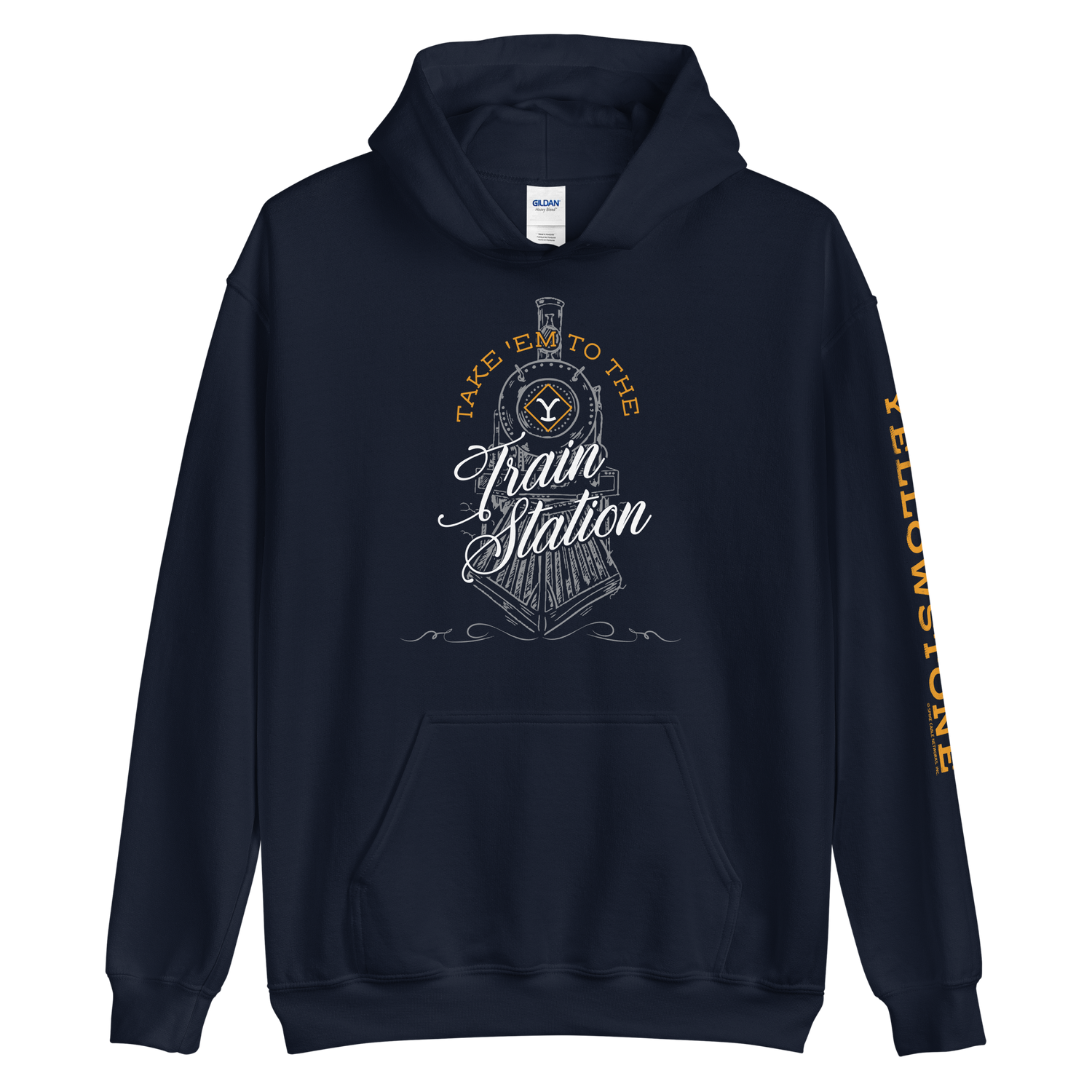 Yellowstone Take 'Em To The Train Station Hooded Sweatshirt