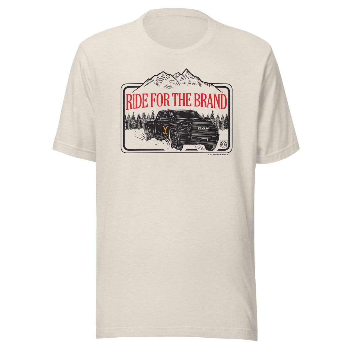 Yellowstone x Ram Ride For The Brand T-Shirt | Yellowstone Shop