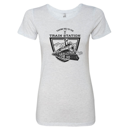 Yellowstone Taking You to the Train Station Women's Tri-Blend T-Shirt