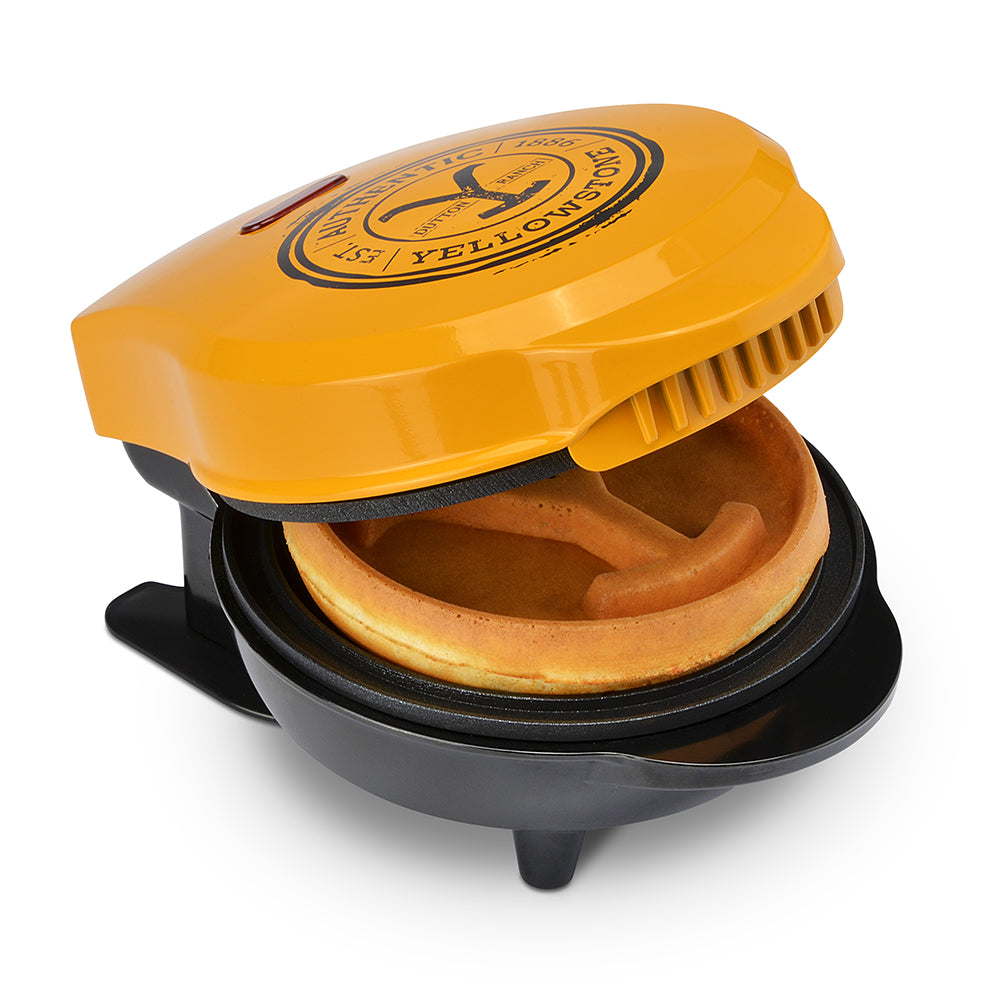 Yellowstone 4" Mini Waffle Maker