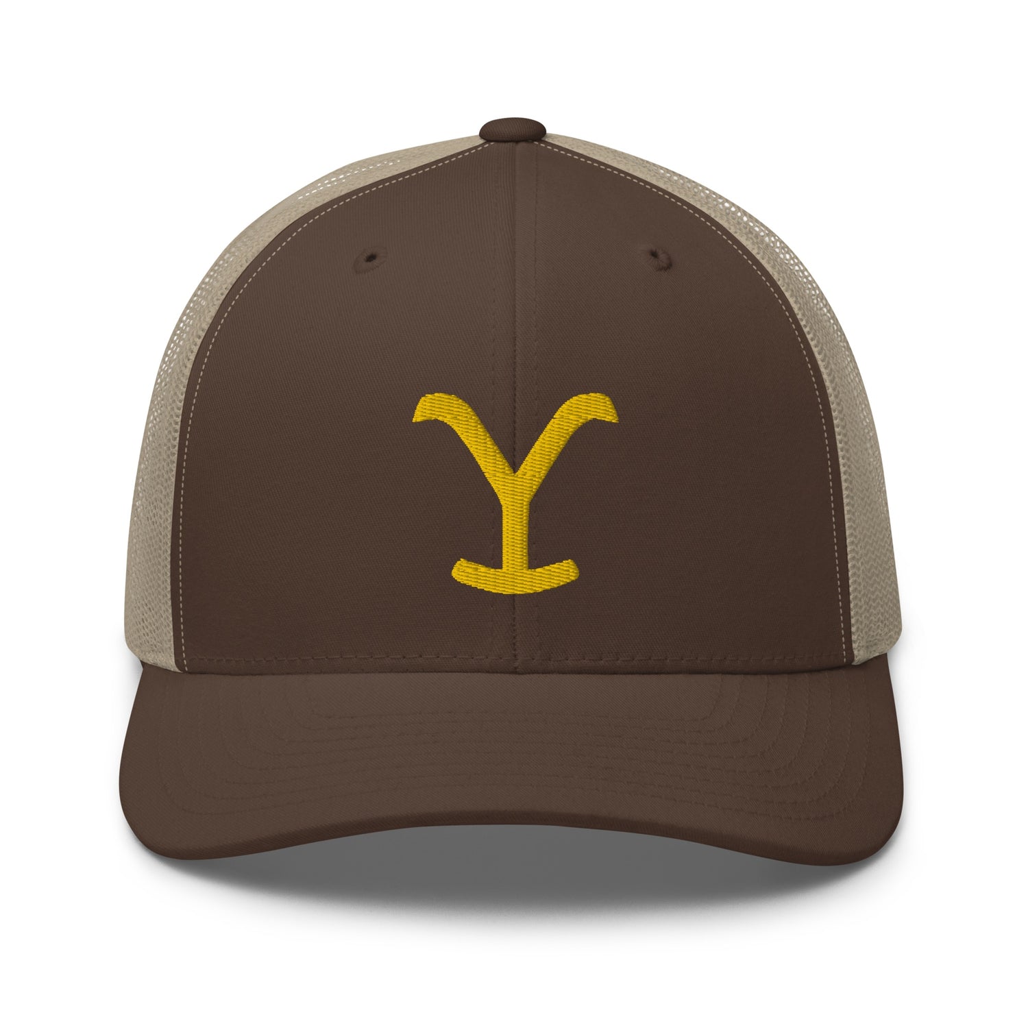 Yellowstone Y Logo Retro Trucker Hat