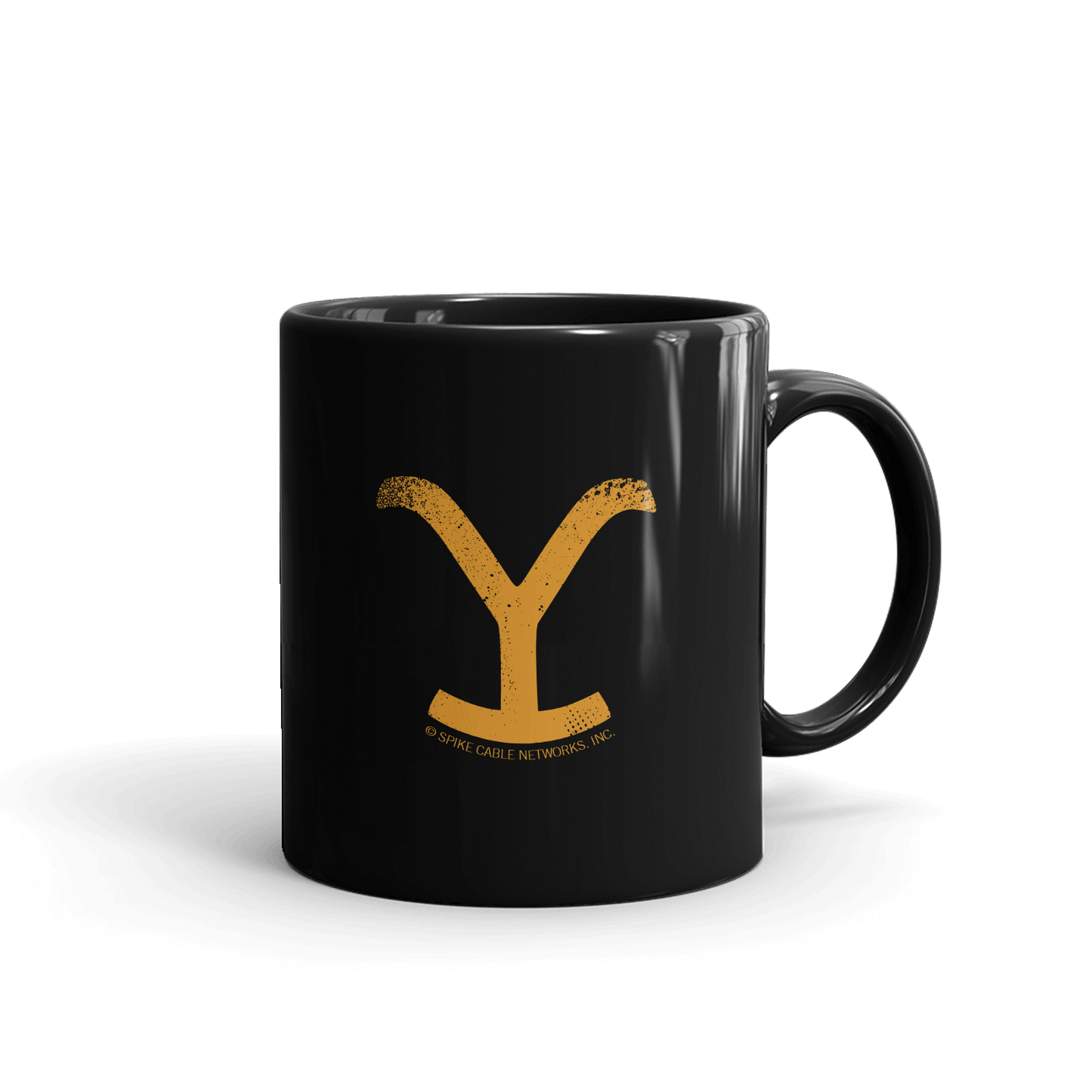 Yellowstone Your Girlfriend Keeps Looking At Me Black Mug