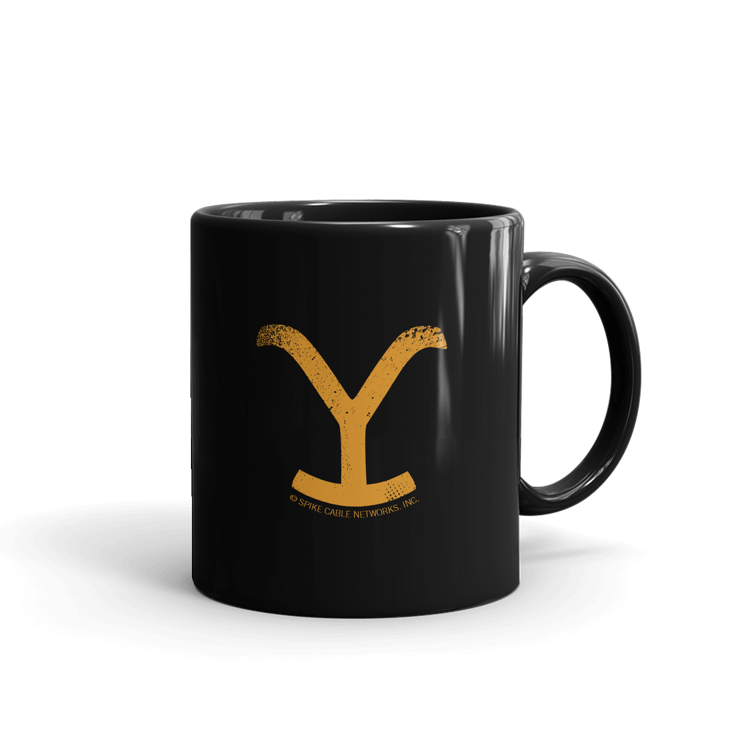 Yellowstone Your Girlfriend Keeps Looking At Me Black Mug