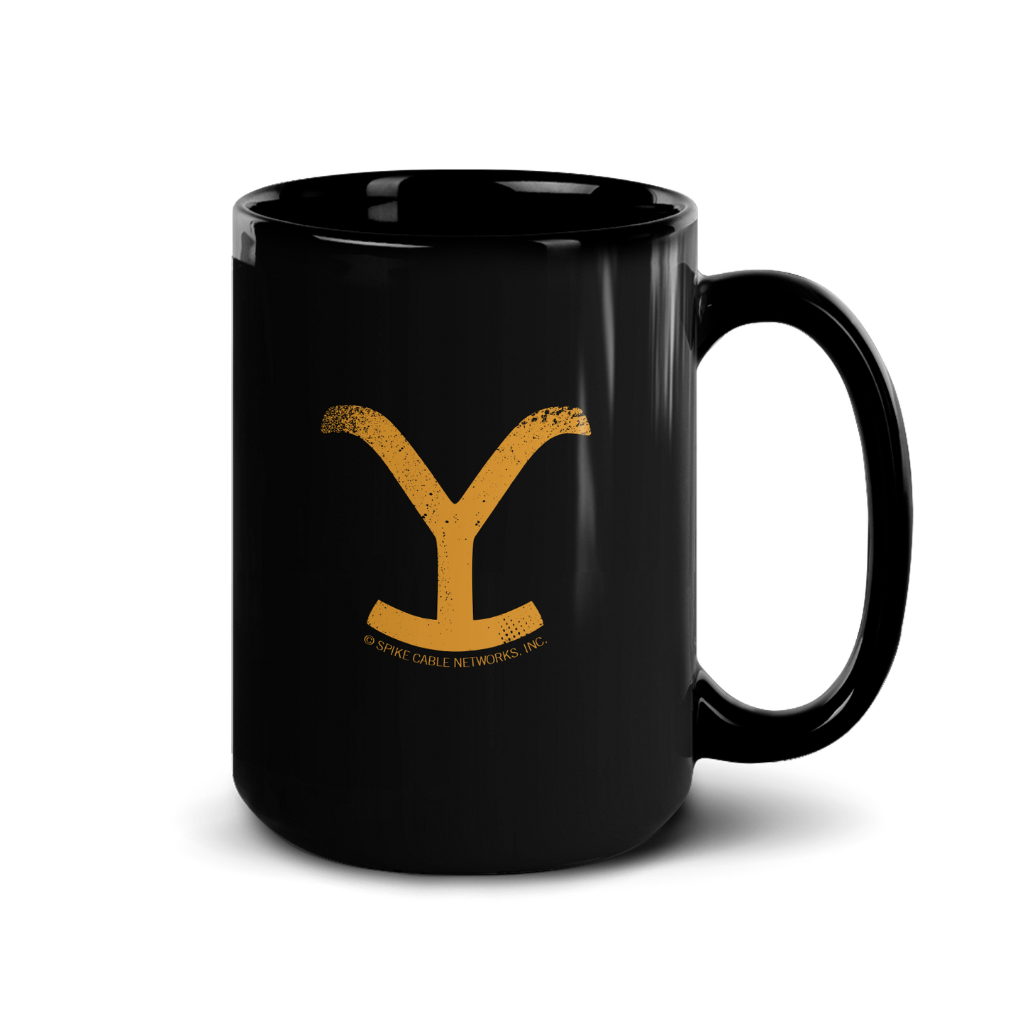 Yellowstone Your Girlfriend Keeps Looking At Me Black Mug