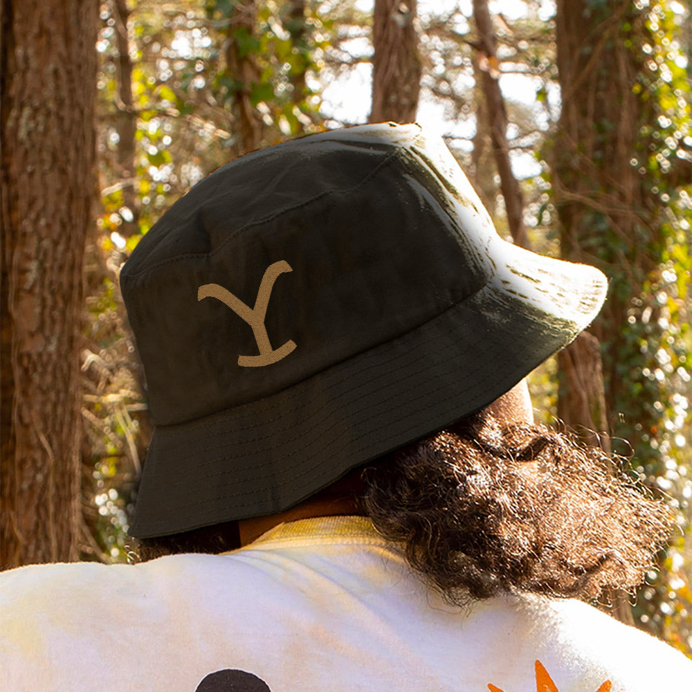 Yellowstone Y Logo Flexfit Bucket Hat