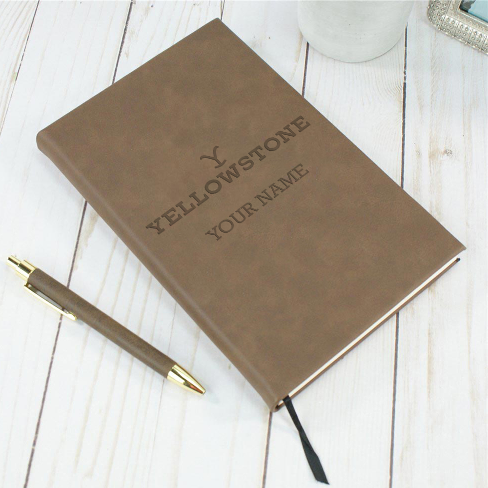 Yellowstone Logo Personalized Journal