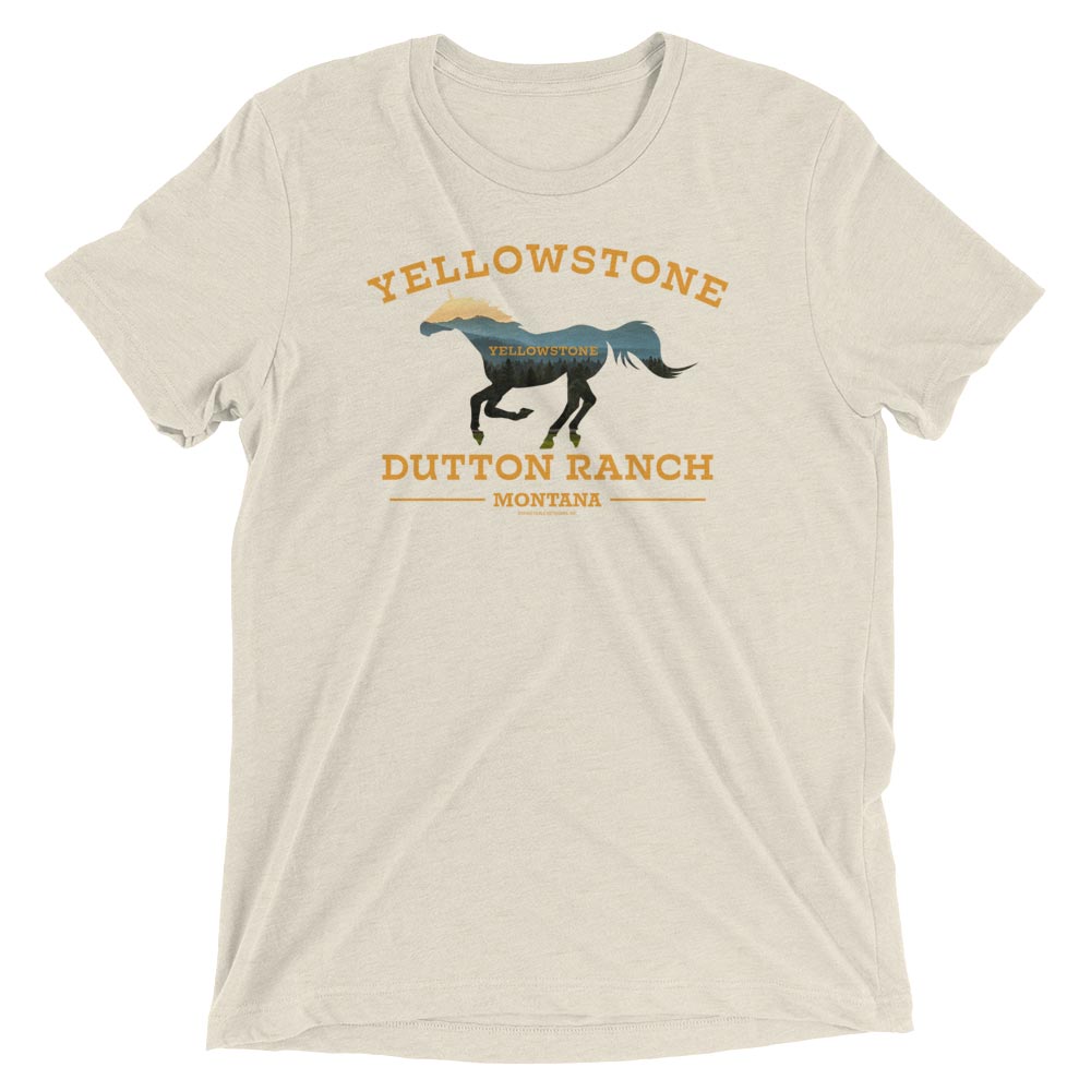 Yellowstone Yellowstone Horse Unisex Tri-Blend T-Shirt