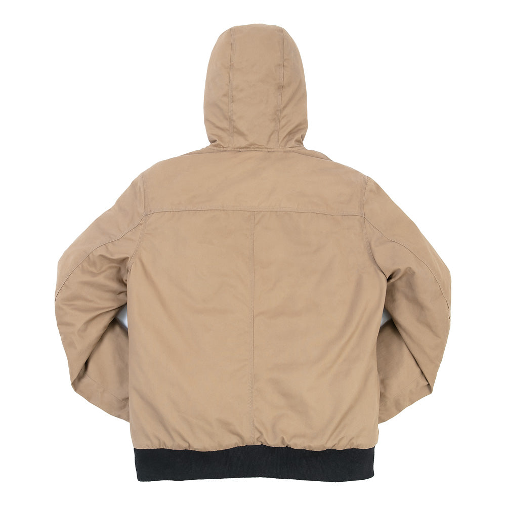 Yellowstone Dutton Ranch Hooded Khaki Jacket